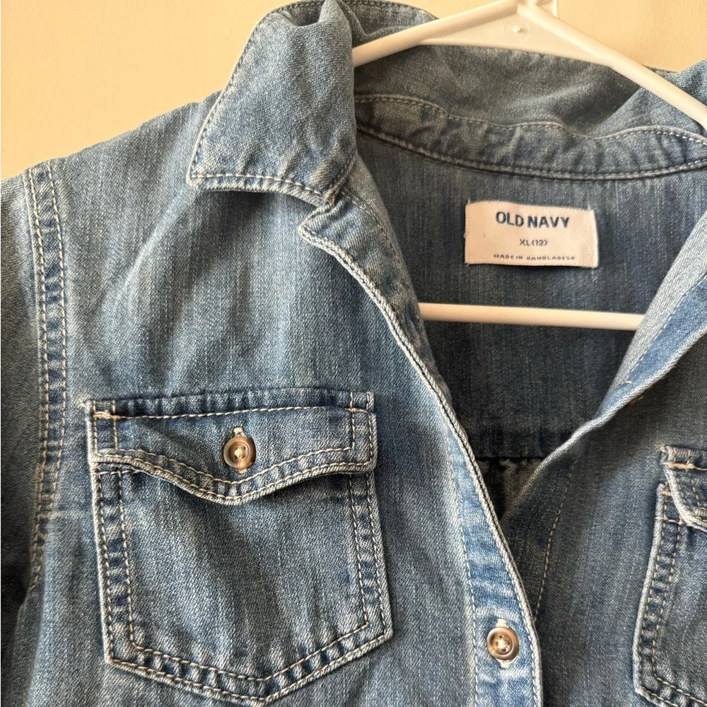 Girls Old Navy Tori Denim Dress